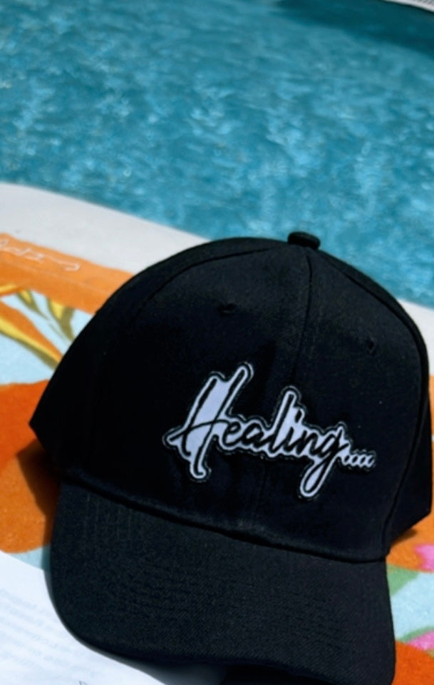 "Healing" Embroidered Dad Hat